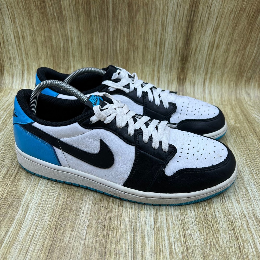 Nike Air Jordan 1 Retro Low OG UNC Men's Size 11 Blue Black White CZ0790-104